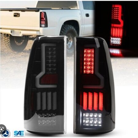 Renegade V2Led Tail Lights - Glossey Black / Smoke CTRNG0697-GBC